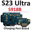 Náhradní díl pro Samsung S23 Ultra S918B S918E S918U Deska USB nabíjecího portu Hlavní signálová základní deska Flex kabel LCD