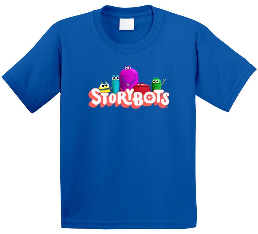 

Ask The Storybots Kids Tv Show Tee Animated Series T Shirt Unisex T-Shirt XXXXL