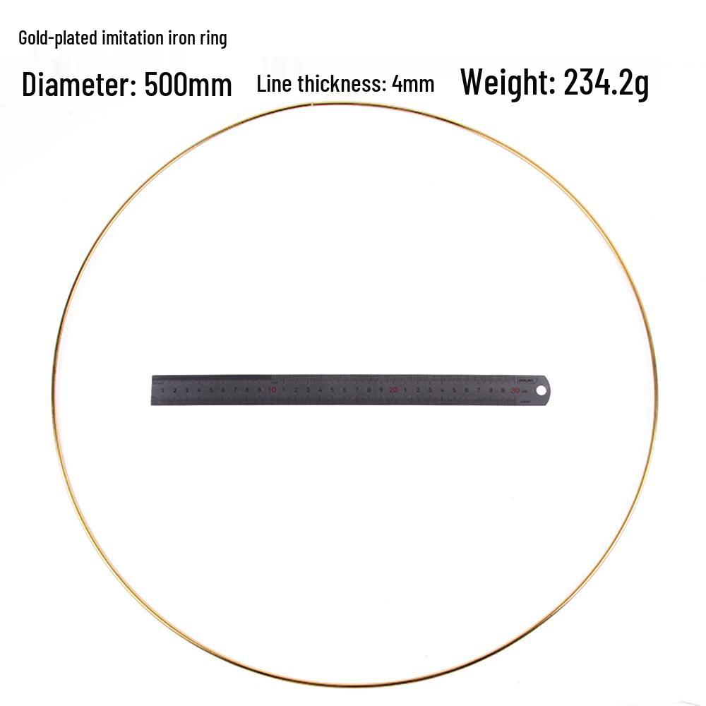 

Ловец снов Позолоченные кольца из железа и стальной проволоки, Разные размеры Imitation gold, 1 piece