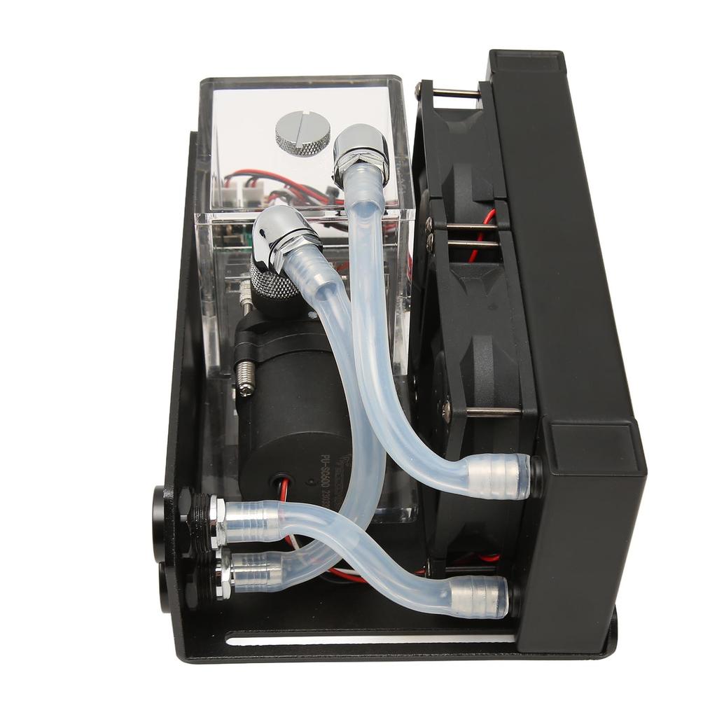 Water Cooling Pump 12V 10W 300ML Water Tank 80mm 4000RPM Fan Water Cooling Tank for Industry