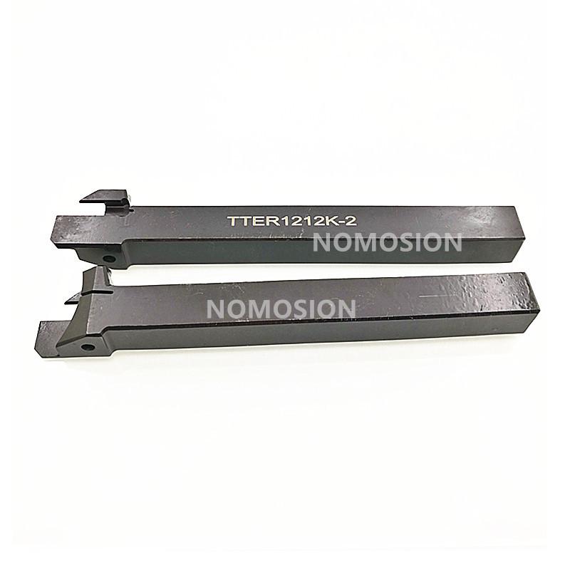 High-Strength External Cylindrical Grooving Lathe Tool Holder TTER/L1212K-2T12 TTEL1010K-2