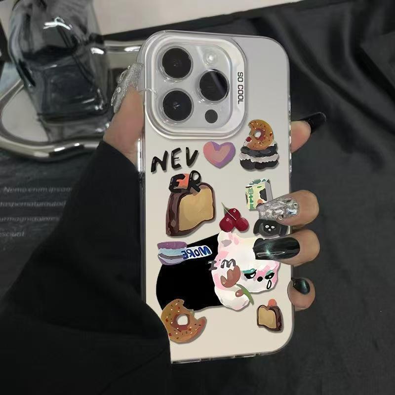 Bread cat is suitable for 16/15promax Apple 14plus mobile phone case 13/12 hard case 1178p/