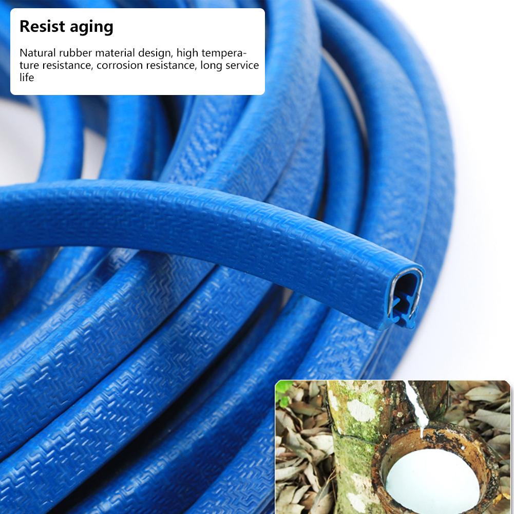 2M Universal Car Door Edge Protector Strips Auto Door Guard Protective Strips Automobiles Doors Trunk Hood Seal Sealant Strip