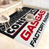 G-GASGAS Hallway Carpet Non-Slip Laundry Room Mat Laundry Decor Balcony Child Living Room Toilet Rug