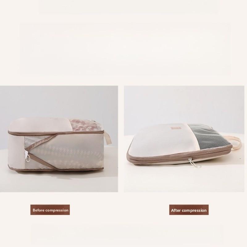 1pcs Compressible Storage Bag Large Capacity Sealed Packing Pouch Travel Portable Clothes Organizer
