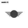 1Pcs 11.6cm 14.5cm Car Front Hood Cover Stickers Trunk Logo Auto Badge For c333 Cooper JCW WORKS R55 R56 F55 F56 R57 R58 R59 R60 333c