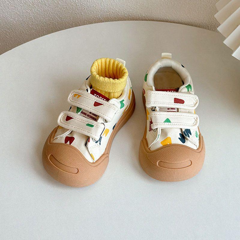 Anti-slip Shoes - New Style Boys' and Girls' Sneakers with Soft Soles and Versatile Canvas Shoes