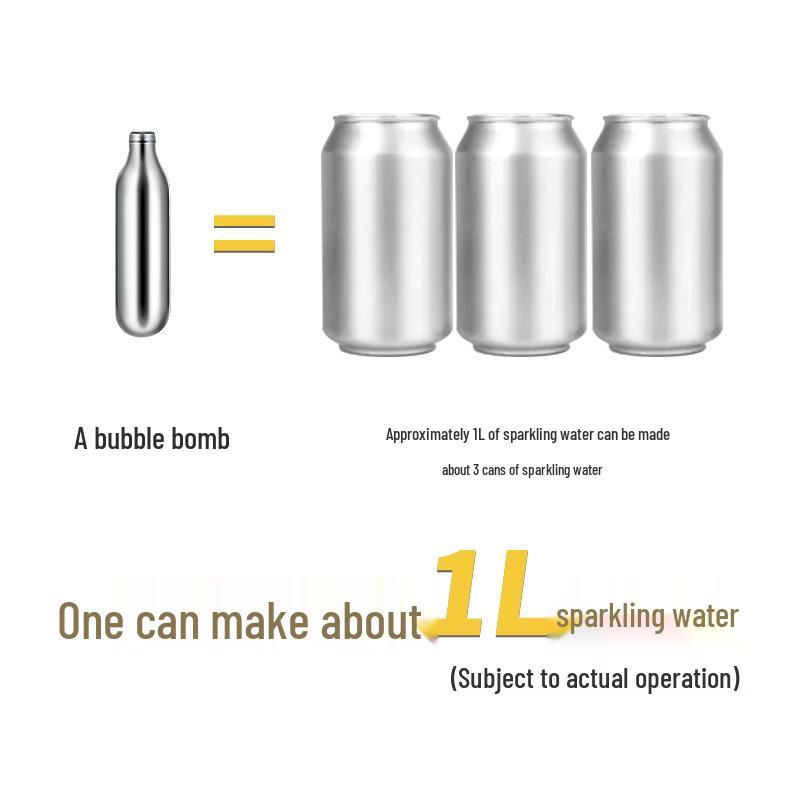 Portable Carbonated Beverage Maker for Home and Bubble Tea Shop