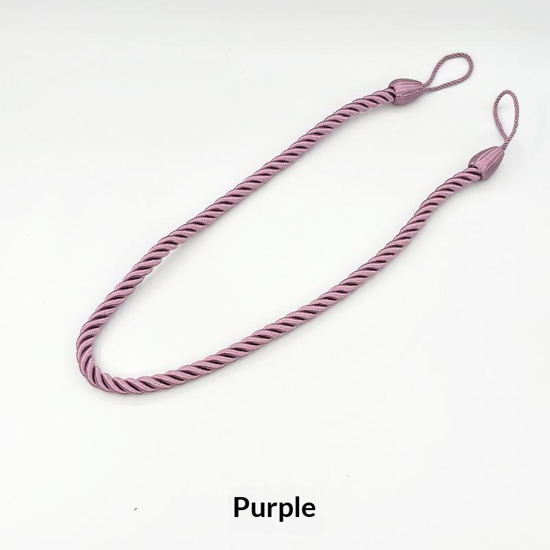 Handmad Curtain Woven Tiebacks Ins Style Easy To Use Curtains Binding Rope Light Luxury Curtains Tied Strap Home Decor