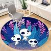 1pc Forest Spirits Office Round Area Rug,  Mat Suitable For Office, Under Office Chairs Bedroom Living Room Home Decor, Room Deco