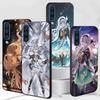 Glühwürmchen Honkai Star Rail Hülle für Samsung Galaxy A03 A04s A20 A30 A20e A70 A70s A50 A40 A30s A50s A20s A10s Schwarze Handyhülle