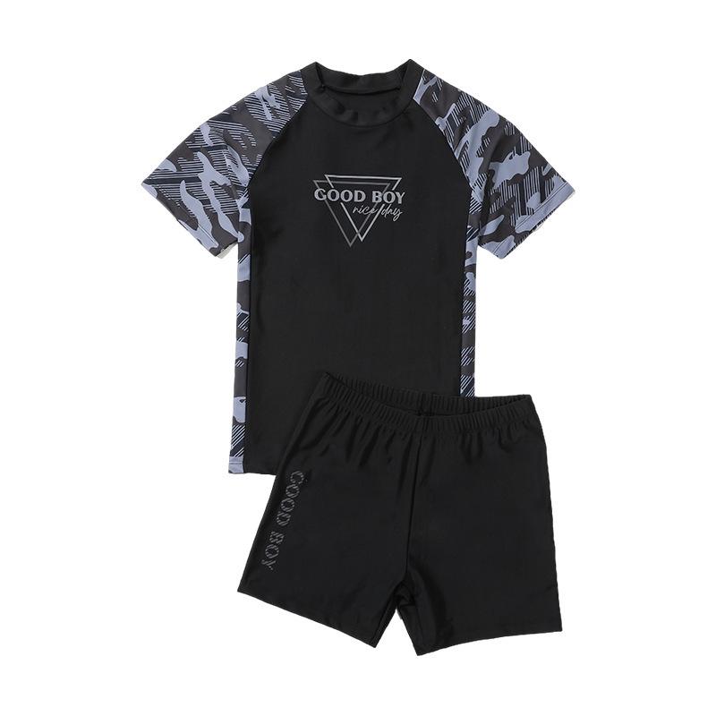 2025 Plus Size Teen Kids Extra Wide Swimwear - Quick Dry & Sun Protection