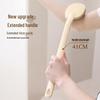 Long-Handled Luxury Exfoliating Back Scrubber - Painless Shower Brush for Self-Use