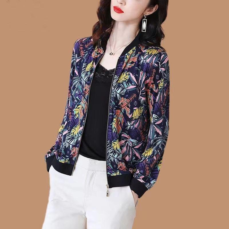 Damen Stilvoller Sommer Sonnenschutz Cardigan - Lockere Passform, Übergröße, Kurze Jacke für Mütter mittleren Alters