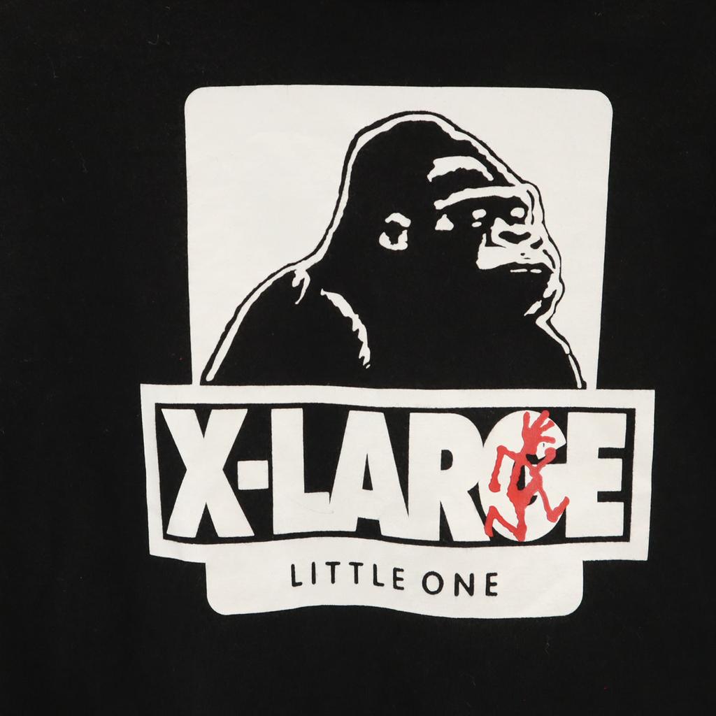 XLARGE Short sleeve T-shirt 130 black KIDS Kid's Used