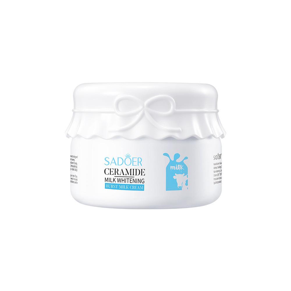 

Sadoer Milk Whitening Cream Premium Hydrating Moisturizer For Effective Spot Removal And Skin Brightening