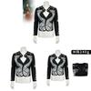 Michael Bad Dragon Pattern Performance Costume With Polyester Material For Concerts And Cosplay