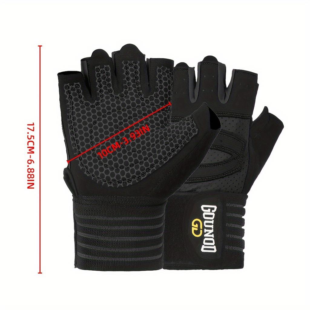 high qualityGOUNOD 1 Pair Workout Gloves for Men Women, Weight Lifting Gloves with Excellent Grip, Lightweight Gym Gloves for Weightlifting, Cycling,