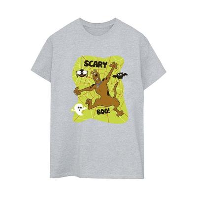 Womens/Ladies Scary Boo! Boyfriend T-Shirt