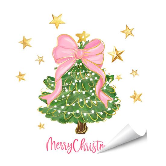 3D Santa Claus Wall Art Christmas Stickers, Self-Adhesive Decals for Home Holiday Party Atmosphere Decor Decor, Waterproof PVC Living Room Bedroom