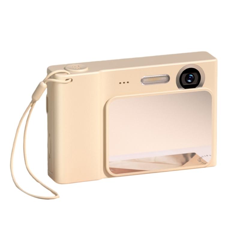 Portable Digital Camera 1080P 48MP Retro CCD Card Machine Memory Card Transmission Supported for Students Kids