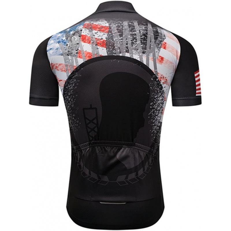 Cycling Suit USA Bicycle Short Sleeve Quick-Drying Breathable Clothing