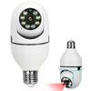 E27 Bulb Camera Wireless IP Camera Outdoor Street WIFI PTZ Speed Dome Camera 1080P HD AI Auto Tracking CCTV Surveillance