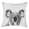 Koalas With Floral Crowns Decorative Pillow Covers Pattern Cushion Cover Suitable For Sofa Bedroom Car Pillow Cover