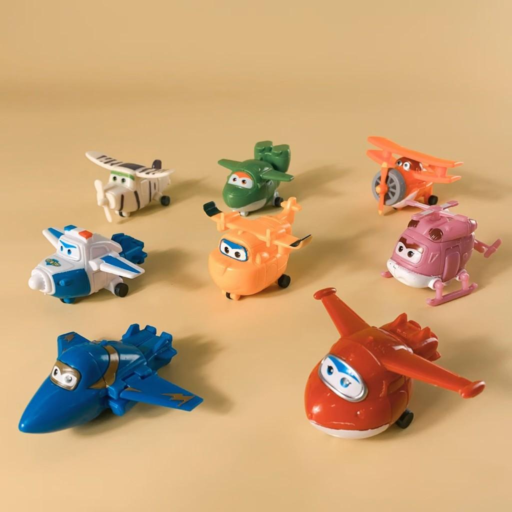 

Vehicle Delightful Transforming Cake Toppers Featuring 8 Colorful Airplane And Car Designs