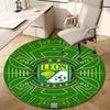 Personalized Leon logo Round Chair Office Rug - Perfect for Mat, Office Chair & More - Ideal Gift for Birthdays and Holidays