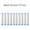 Replacement Shower Head Cotton Filter Set Water Purification 9.5cm Length Remove Chlorine/Fluoride for Shower Water Cleaning