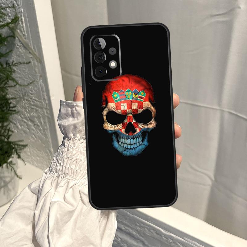 Croatia Flag Case For Samsung Galaxy A56 A36 A16 A06 A54 A34 A14 A13 A53 A12 A22 A32 A52 A35 A15 A55 A17