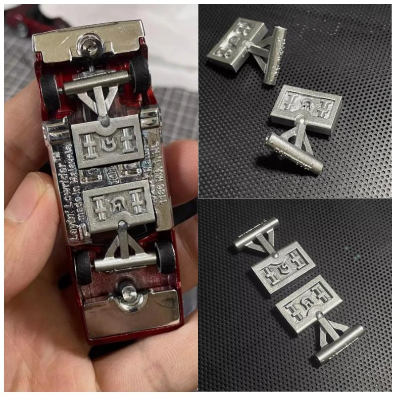 1/64 Customized Lowrider Jump Car Modification Garage DIY Scene Accessories Repair Collocation Miniature Scene 1:64 Figure