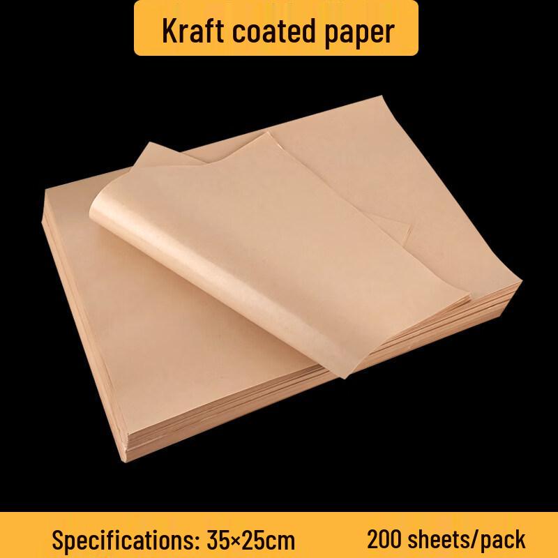 

ZISIZ Kraft Oil-Proof Paper for Fried Food