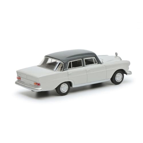 Schuco 1/64 Scale Mercedes-Benz 200 D Fintail Light Grey Schuco MB 200 D Fintail Light Grey