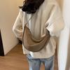 Small Bag Women's Simple All-Match Satchel Shoulder Bag Crossbody Dumpling Bag for Travel