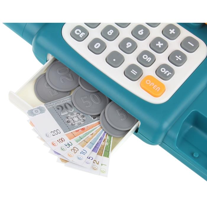 Cash Register For Kids Toy Scanner Calculator Accessories