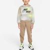 Nike Comfortable Casual Letter Print Pants Kids bottoms Khaki FB9269-247