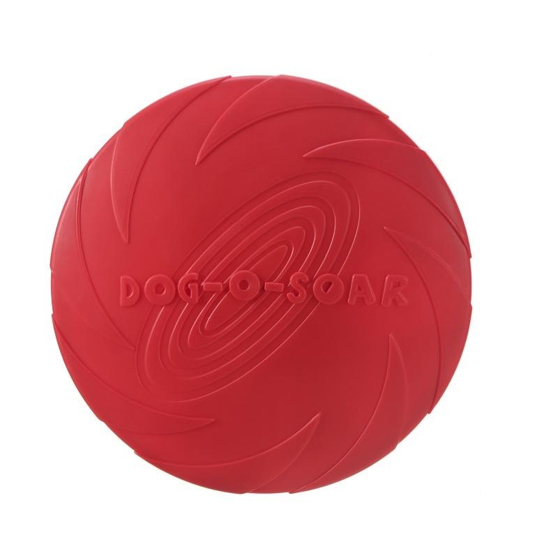 7 Colors Silicone Flying Saucer Interactive Dog Cat Toy Chew Resistant Flying Discs for Puppy Training Fun Pet Supplies