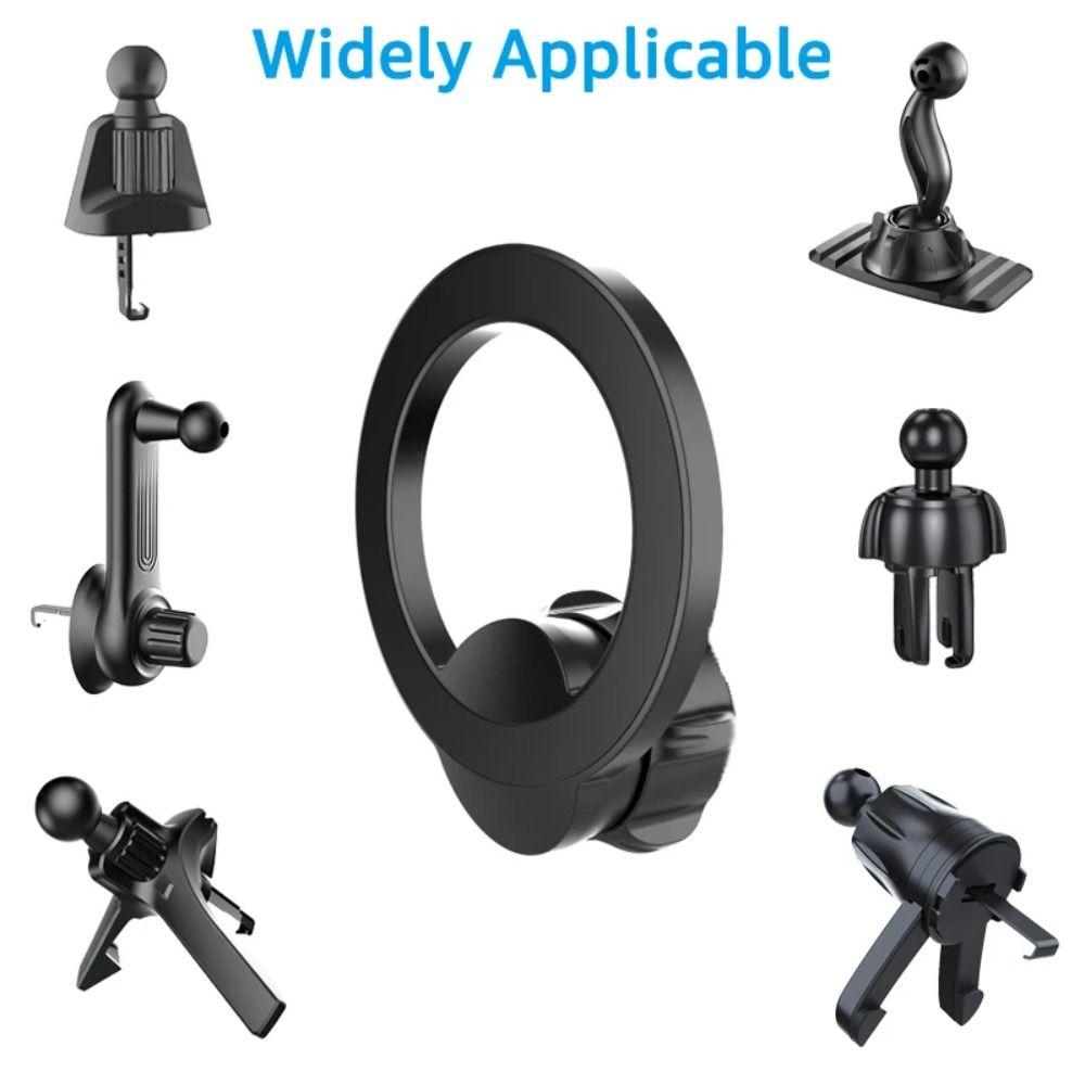 360 Adjustable 17mm Ball Head Hole Holder Magnetic Car Phone Holder  for Magsafe