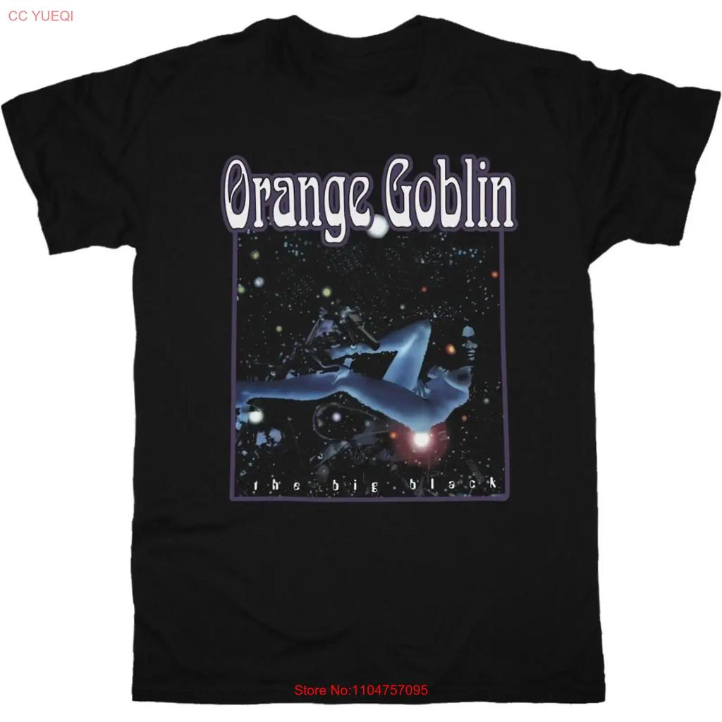 Orange Goblin The Big Black T Shirt Vintage Soft Comfortable Stylish Unisex Graphic Homme Breathable Slightly Casual
