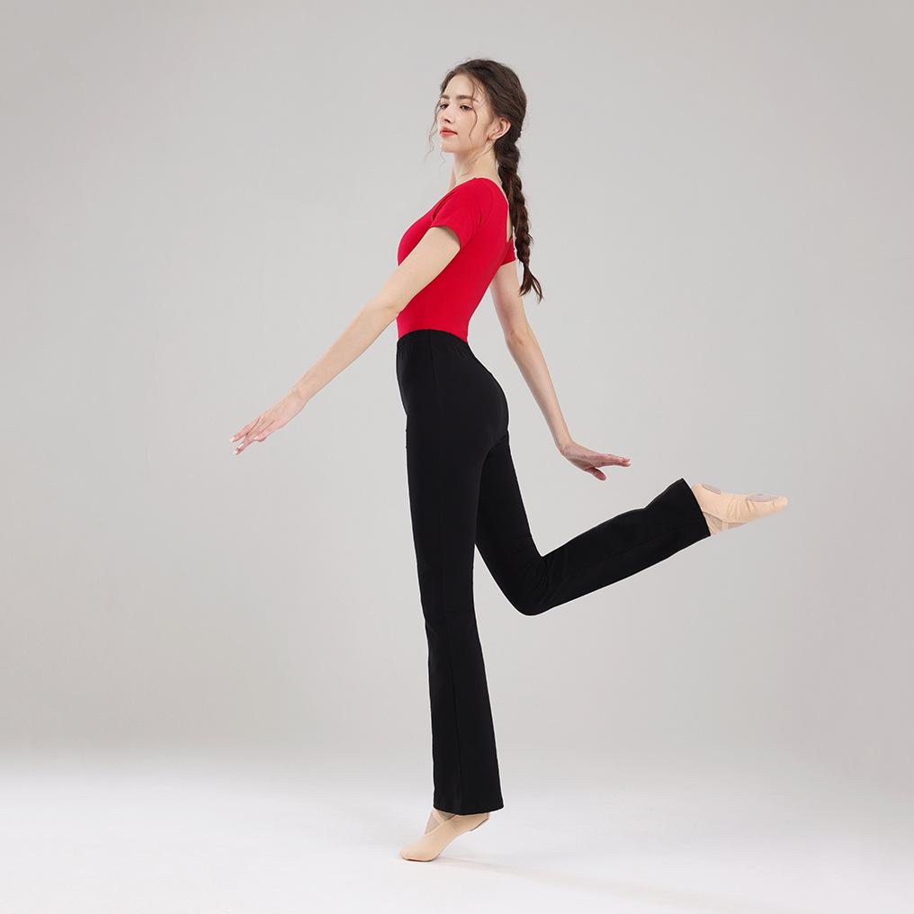 Micro Flare Yoga Dance Pants for Women - Autumn/Winter Practice & Training Trousers