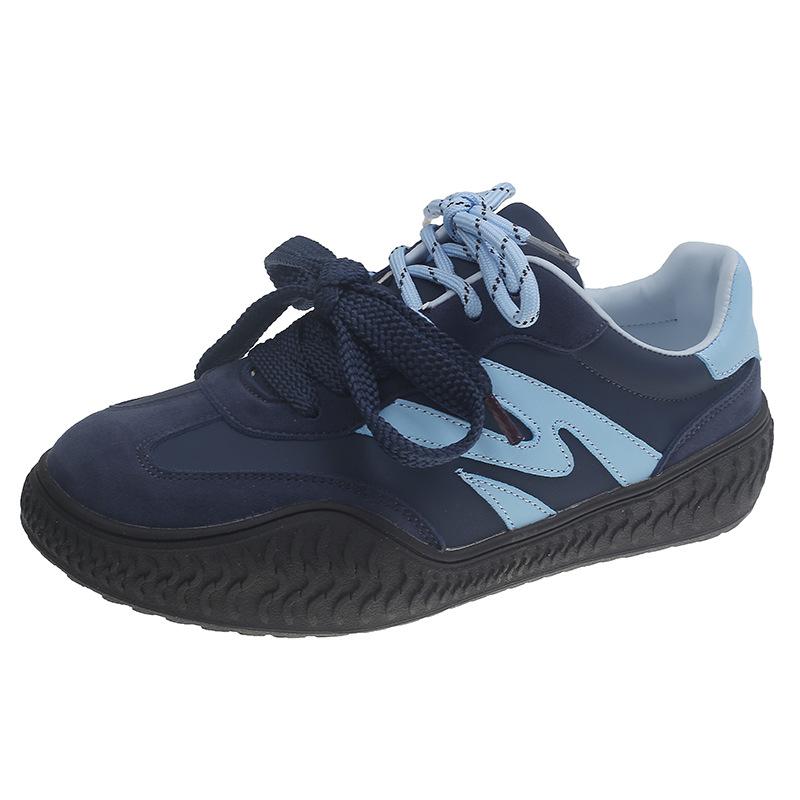European Station German Training Shoes Women's Platform 2025 Autumn New Retro Explosive Lightweight Soft Sole Casual Sports Forrest Gump Shoes
