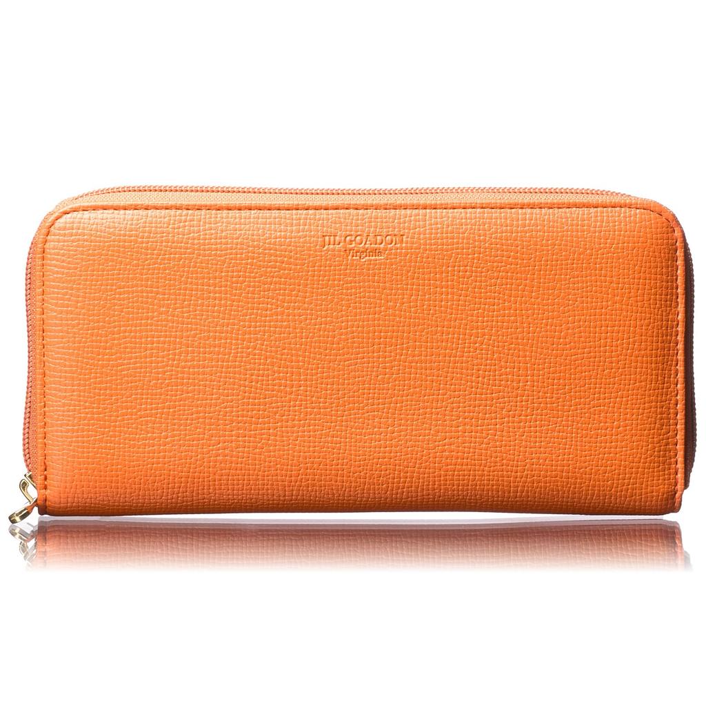 [VOICE] Align Light Women's Long Wallet, Lightweight, Round Zipper Closure, Large Capacity, Vertical Card Slots, Easy-to-Use Box-Shaped Coin Purse,