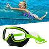 Kids Goggles With Nose Cover Snorkeling Glasses Anti-Fog No-Leak Water-resistant Diving Pool Snorkeling Goggles Gear For Girl
