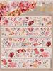 Cute DieCut Washi Tape Stickers - Little People & Angel Diary Collection for Family Travel Diary