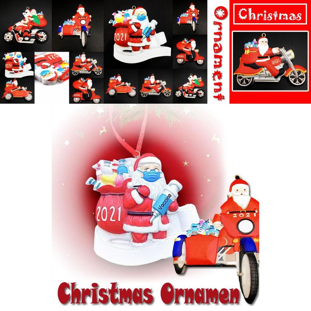 Festive Anti-epidemic Snowman Resin Ornament For Christmas Home And Office Dcor