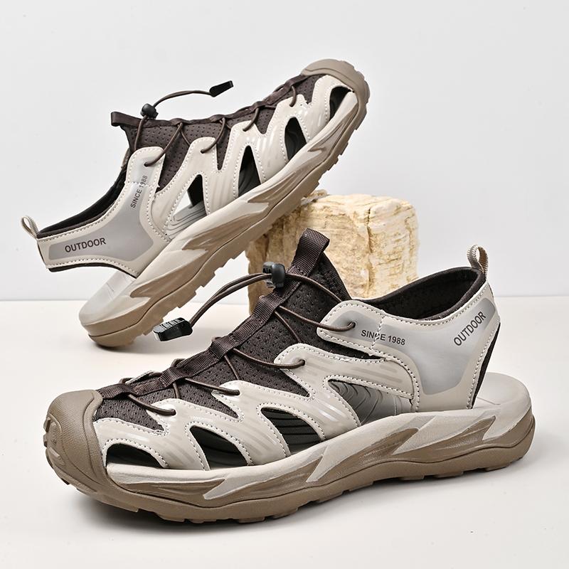 Sandali Uomo Traspiranti Taglia Grande Sandali da Spiaggia Uomo Estivi Sandali da Esterno per Uomo Scarpe