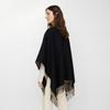 Burberry Reversible Plaid Wool Cape