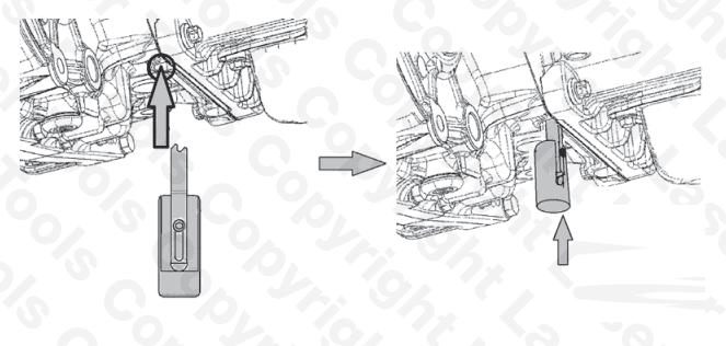 TIMING LOCKING TOOL OPEL Antara 2.0 CDTI ecoFLEX